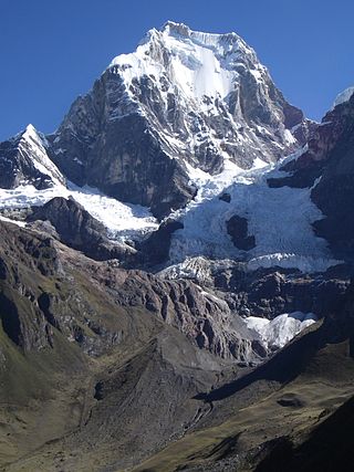 <span class="mw-page-title-main">Yerupajá</span> Mountain in Peru