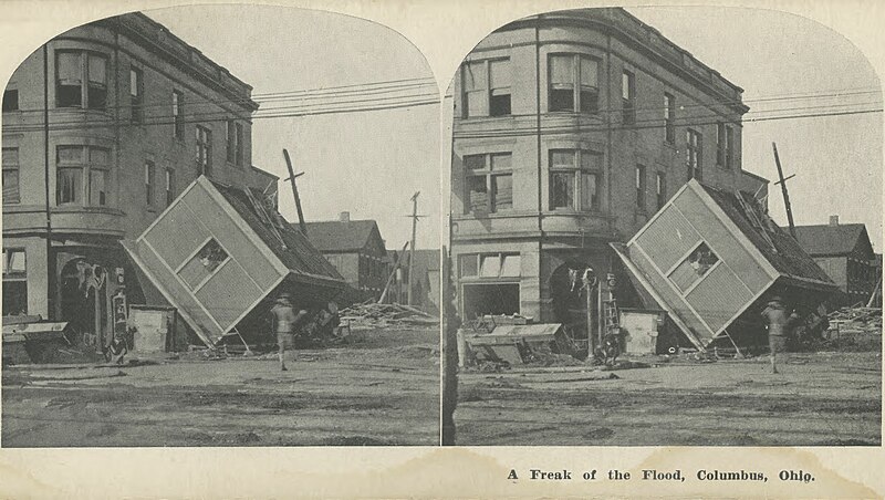 File:"A Freak of the Flood" 1913 flood photograph - DPLA - 4547ac319cbca3b14b90b3e050740254.jpg