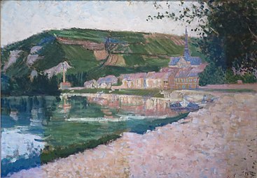 La Seine aux Andelys. Paul Signac