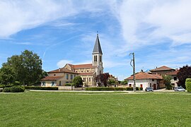 Kostel v Saint-Julien-sur-Reyssouze