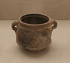 酱釉双系瓷罐，宋，成都隋唐窑址博物馆藏