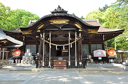 Takeda Shrine in Kofu