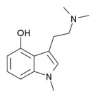 1-Methylpsilocin structure.png