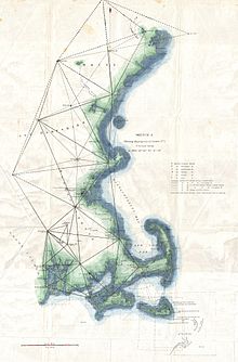 Example of triangle network and its application in cartography 1848 U.S. Coast Survey Map of New England - Geographicus - NewEngland-uscs-1848.jpg