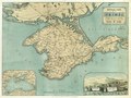 1855 map - Nouvelle carte de la Crimée - illustrée d'une vue de Sébastopol et d'une carte de La Mer Noire, pour servir à l'intelligence de la guerre.djvu