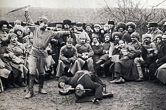 Rusiana soldati en Urus-Martan (1923).