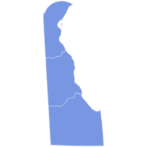 1978 United States Senate election in Delaware results map by county.svg