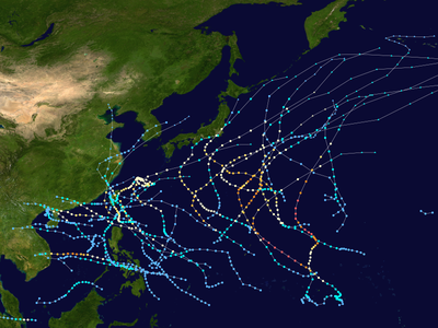 Temporada de tifones en el Pacífico de 2001