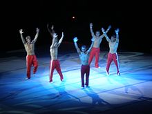 Male cast 2008 US Men's Olympic Team at 2008 ToGS SJ 2.JPG