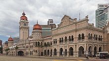 Sultan Abdul Samad Building in Kuala Lumpur 2016 Kuala Lumpur, Budynek Sultana Abdula Samada (01).jpg