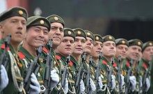 A contingent of the Russian Ground Forces during the parade. 2019 Moscow Victory Day Parade 01.jpg