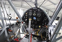 Das Cockpit der D-EKLU, Februar 2020