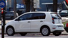 Argentinian-spec Up 2021 Volkswagen Up! 1.0 Take Up (Argentina) rear view.jpg