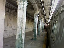 The station had fallen into serious disrepair in the early 2000s 20th Avenue.jpg