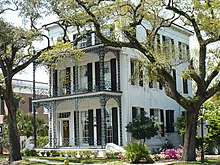 A house within the De Tonti Square Historic District