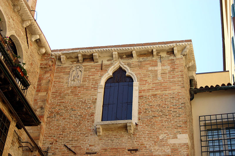 File:7083 - Venezia - Casa Molin (sec. XV) - Foto Giovanni Dall'Orto, 6-Aug-2007.jpg