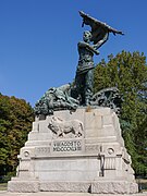 Monumento ai caduti del VIII Agosto 1848 (War Memorial 8 August 1848) by Pasquale Rizzoli, Montagnola Park, Bologna