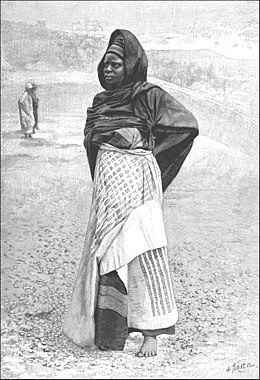 Nupe Woman (1888) by Elisee Reclus AFR V3 D401 Nupe Woman.jpg