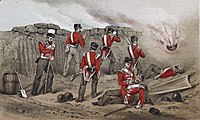 Soldats britanniques (1857).