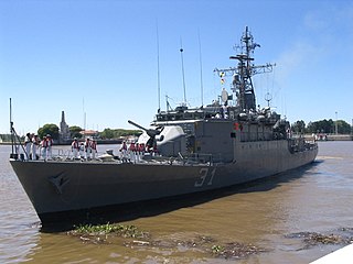 ARA <i>Drummond</i> (P-31) 1978 Drummond class corvette of the Argentine Navy