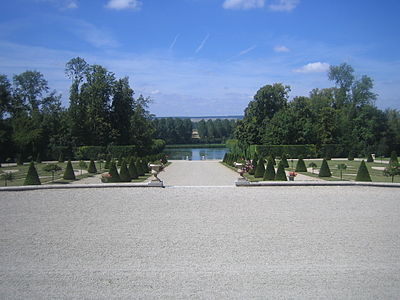 Jardin du château de La Motte-Tilly.