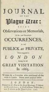 A Journal of the Plague Year (1722).djvu