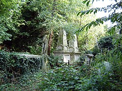 Every turn reveals a different landscape. Abney park cemetery 2.jpg