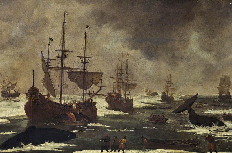 File:Abraham Matthijs - Whalers in the ice.jpg