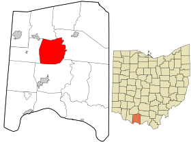 Localização de Oliver Township
