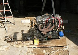 Силовой агрегат М-21412 с двигателем 331.10 и пятиступенчатой КПП