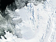 Satellite photo of Alexander Island (NASA imagery)