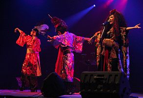 Ali Project performs at their first North American concert in Seattle, Washington
