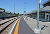 The tracks and platforms at Allandale Waterfront station in 2013