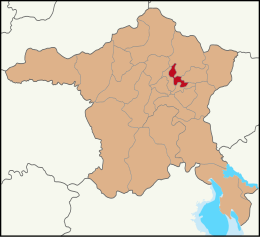 District Pursakla - Kaart