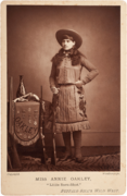 Annie Oakley, c1890s