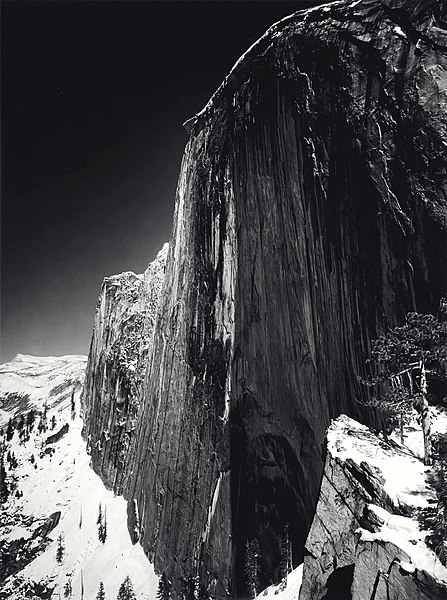 Monolith, the Face of Half Dome, Yosemite National Park, California (1927)