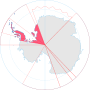 Antarkto, Unuiĝinta Reĝlanda teritoria claim.svg