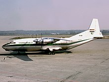 Un Antonov An-12.