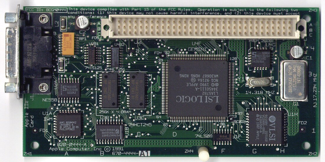 Apple IIe Card