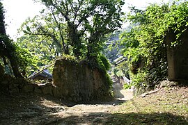 Approach to Hirofusa Shrine from Tenzofu Shrine