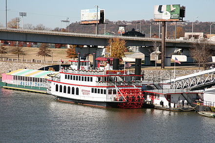 Arkansas Queen riverboat in Little Rock