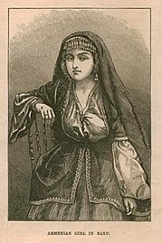 Հայուհին Բաքու քաղաքում, 1873 թվական