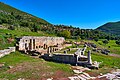 Arsinoe Fountain House in Ancient Messene, 3rd cent. B.C. - 6th cent. A.D. Messenia.