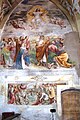 Romanino, Ascensione di Cristo e Ingresso in Gerusalemme