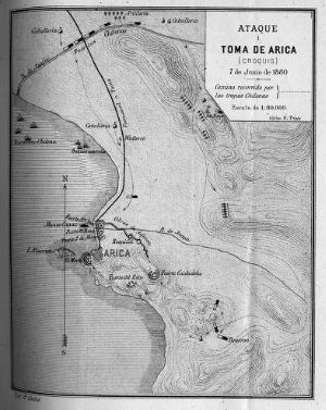 The Battle of Arica according to Diego Barros Arana's, "Historia de la Guerra del Pacifico" Ataque-y-toma-de-arica.djvu