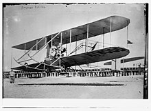 Wright Model B Atwood rising (plane) LOC 2162726975.jpg