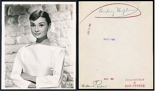 Audrey Hepburn 1956