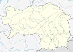 Mapa lokalizacyjna Styrii