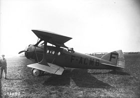 A Blériot-SPAD S.33 cikk szemléltető képe