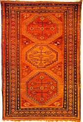 Tapis "Surakhany".  Début du 20ème siècle